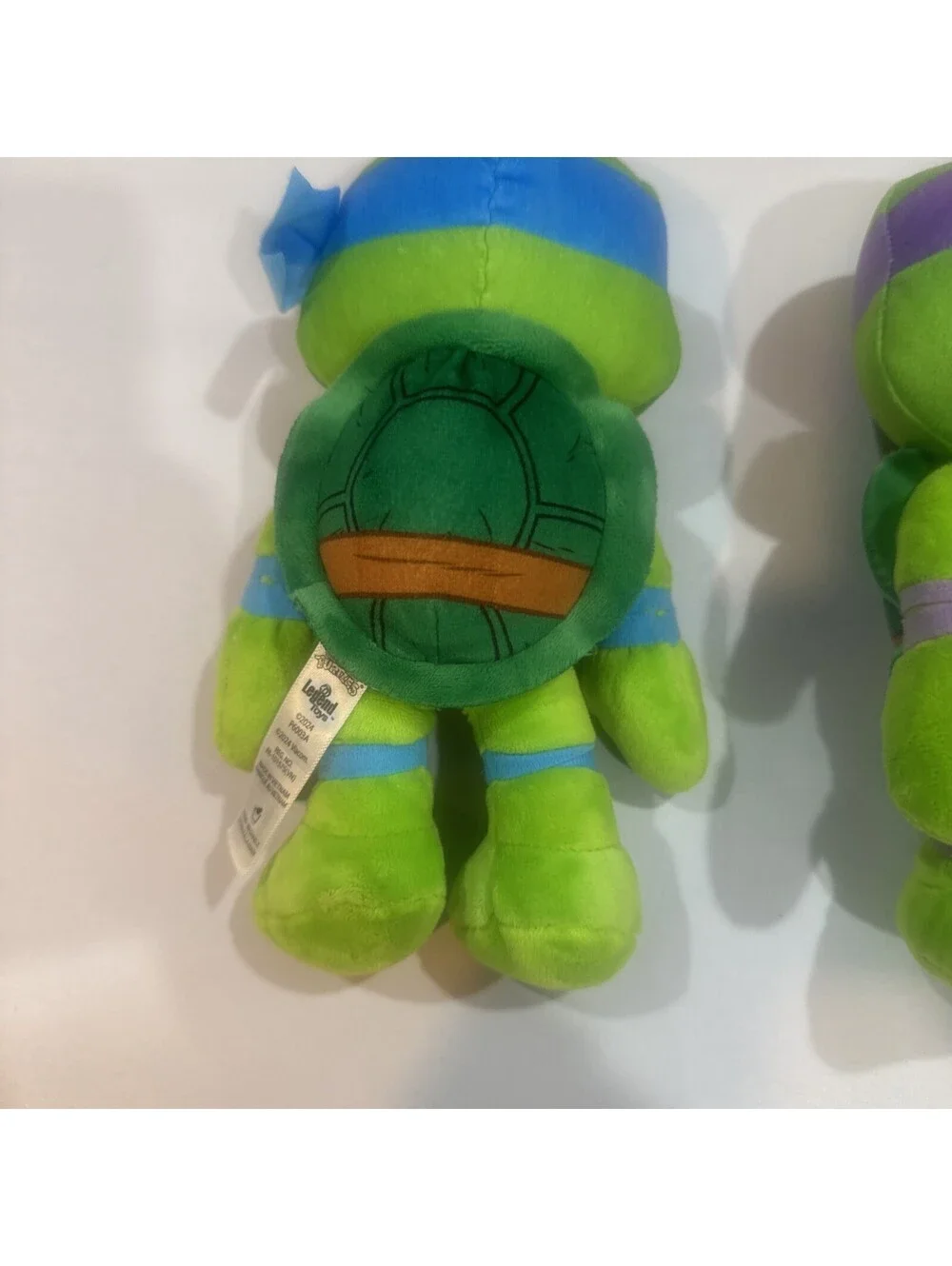 Teenage Mutant Ninja Turtles Plush Pair – Leonardo & Donatello 10” Stuffed Toys